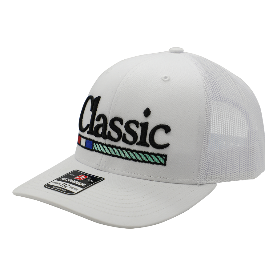 Classic Cap With Embroidered 3D Logo | Stylish Hat by Classic Equine at  Smarty Supply Co